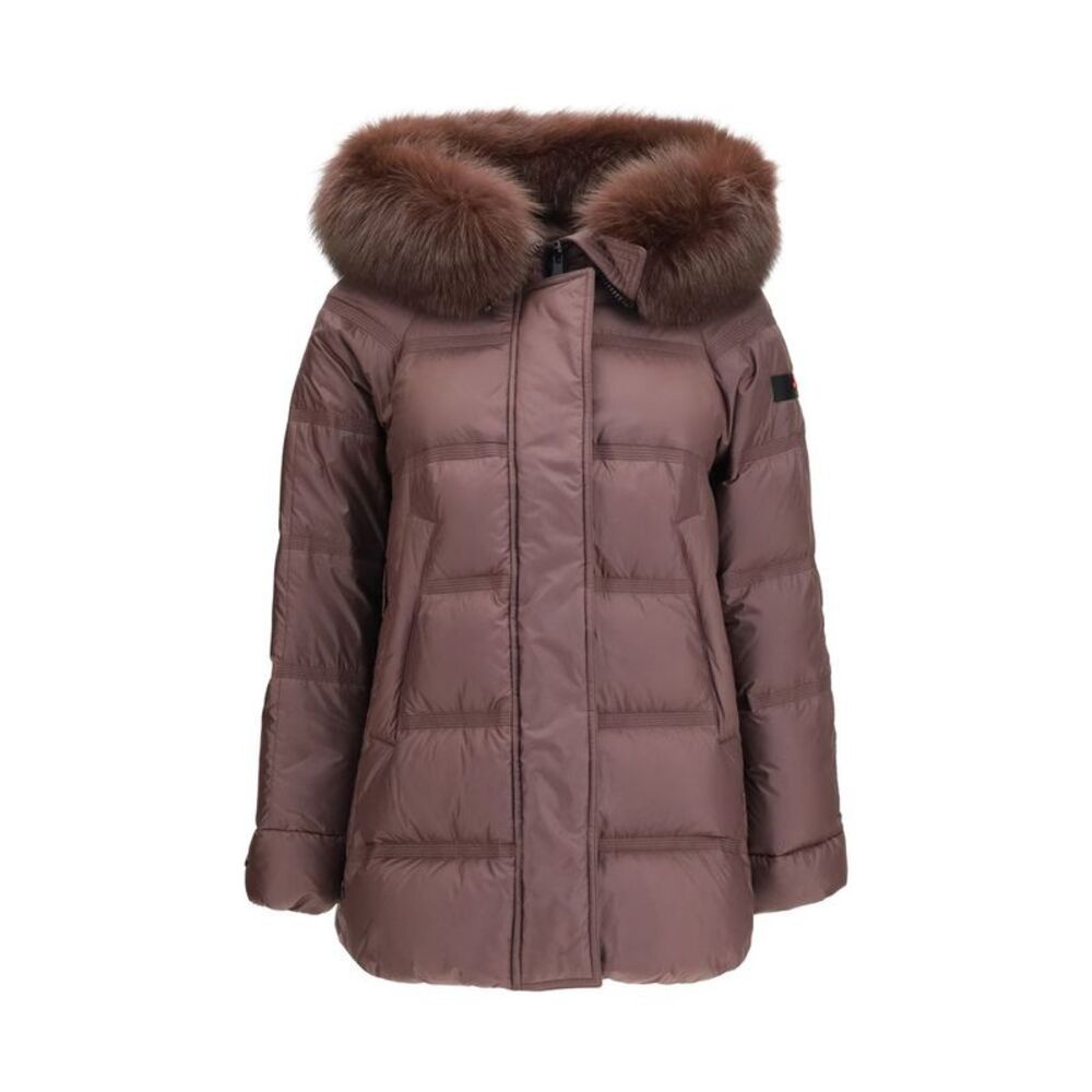 Peuterey Bordeaux Polyester Full-Length Women's Jacket